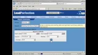 LeadPerfection Demo - Reports