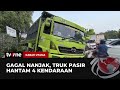 Tak Kuat Nanjak, Truk Mundur Hantam Bus dan 4 Mobil di Jalan Transyogi Bogor | Kabar Utama tvOne