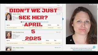 Ada County Idaho Arrests April 5 2025 / Am I crazy? Didn't we just see her?