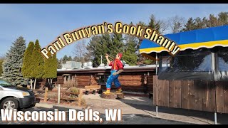 Paul Bunyan's Cook Shanty in Wisconsin Dells, WI #views #food #allyoucaneat #paulbunyanscookshanty