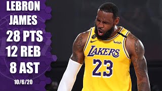 LeBron James leads Lakers with 28 points against Heat [GAME 4 HIGHLIGHTS] | 2020 NBA Finals