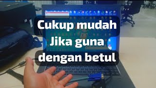 TATACARA PENGGUNAAN KABEL HDMI DAN VGA SERTA DISPLAY SETTING & HDMI CONVETER