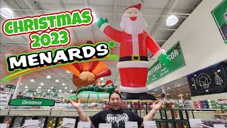 CHRISTMAS 2023 AT MENARDS - AVON, OH