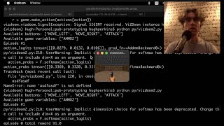 ViZDoom 3: How to wire up a convolutional network into ViZDoom?