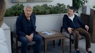 Harrison Ford and Michael J. Fox (Parkinson's) (Full Scene) From The Apple TV+ Series "Shrinking"