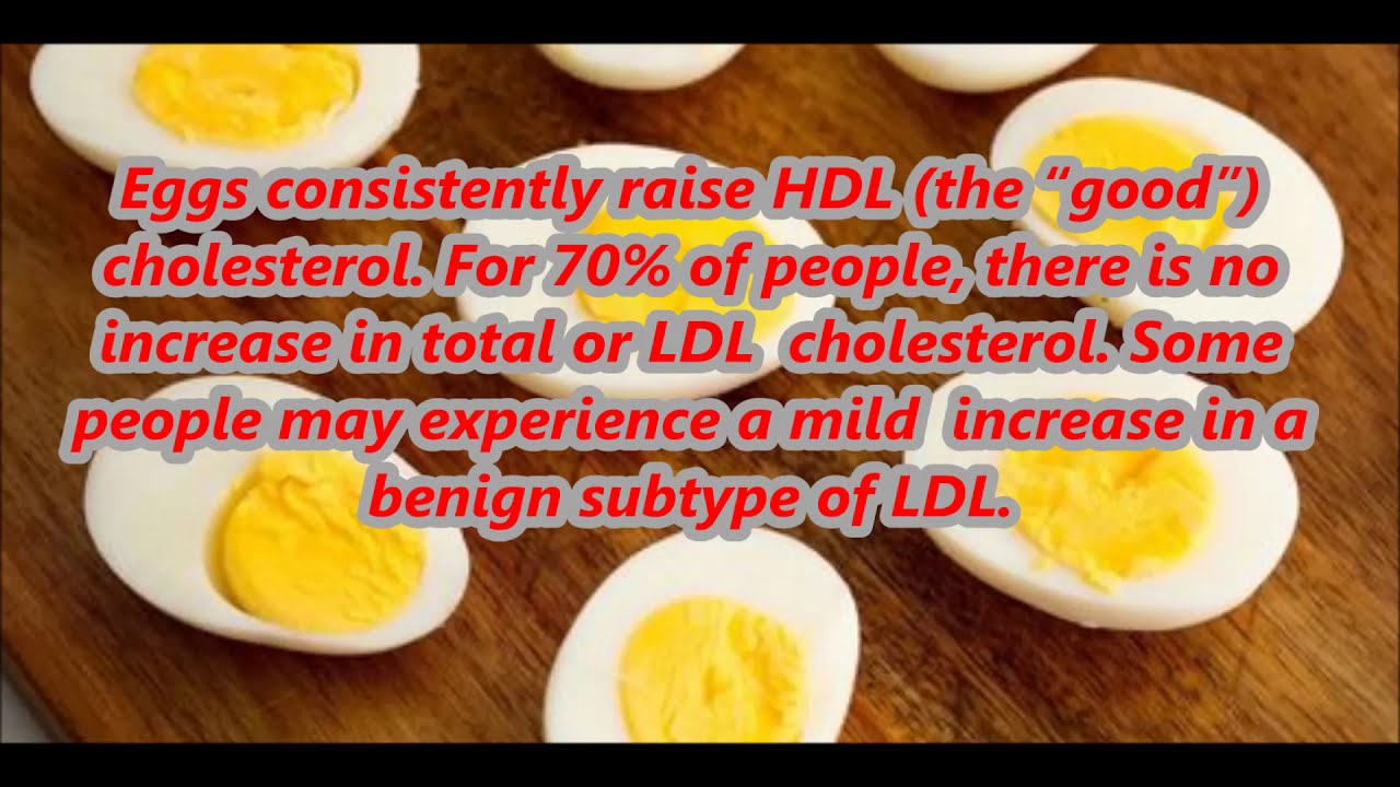 Eggs And Cholesterol Youtube