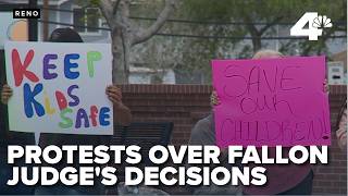 Protesters voice concerns over Fallon judge's decisions to release defendants