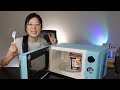 Galanz GLCMKA07BER-07 Retro Microwave Oven unbox + review