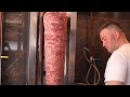 this master prepares doner kebab with amazing skills how to make doner kebab turkish street food