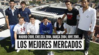 LOS MEJORES MERCADOS DE FICHAJES DE LA HISTORIA | Con Charlas de Fútbol