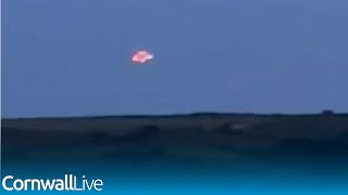 The absolutely craziest UFO over Cornwall video we've seen yet