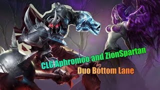 CLG Aphromoo and ZionSpartan Duo Bot Lane