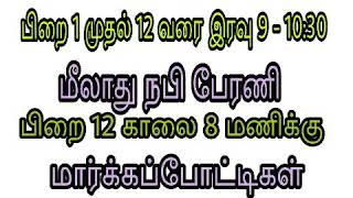 #Kodikkalpalayam - மீலாது பெருவிழா அழைப்பு  H1440/2018