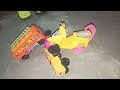 gadi wala cartoon toy helicopter video tractor jcb dumper truck train toy set airplane cartoon