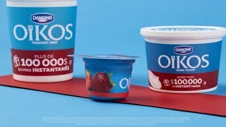 Danone Oikos tv sspot Snack to Win contest commercial