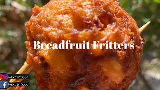 Breadfruit Codfish Fritters //Easy creative fritters //breadfruit fritters //breadfruit balls