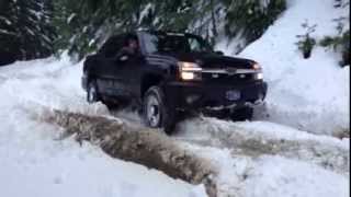 Chevy Avalanche in SNOW