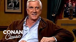 Leslie Nielsen Brings His Fart Machine To "Late Night" | Late Night with Conan O’Brien