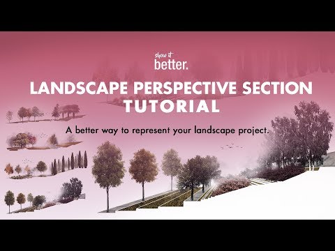 Landscape Perspective Section Tutorial Landscape Perspective Section Tutorial