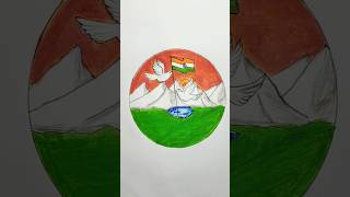 Easy Indian flag drawing tutorial || 26 January Republic Day Special #india #indianflag #drawing