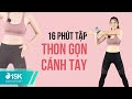 Bài tập THON GỌN CÁNH TAY,  TAN MỠ BẮP TAY siêu hiệu quả - HLV Thảo Trương Aerobics