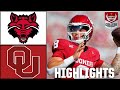 🚨 NO MERCY FOR THE RED WOLVES 🚨 Oklahoma Sooners vs. Arkansas State | Full Game Highlights