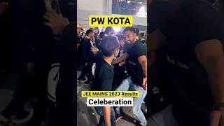 JEE Mains result celebration at PW vidyapeeth Kota | PW JEE mains result kota | Jee mains result