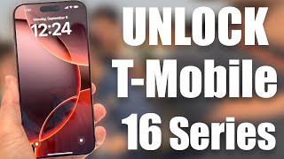 Unlock T-Mobile iPhone 16 Pro Max, 16 Pro, 16 Plus \u0026 16 by IMEI Permanently for ANY Carrier