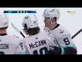 jared mccann tallies first career hat trick as kraken light up blackhawks