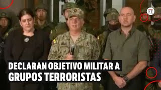 Situación en Ecuador: declaran objetivo militar a grupos terroristas | El Espectador