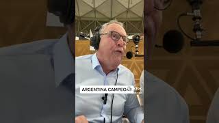 Andrés Cantor emotional reaction to Argentina winning the World Cup
