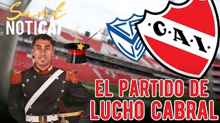 EL PARTIDO DE LUCIANO CABRAL EN LA VICTORIA DE #independiente 3-0 #vélezsarsfield