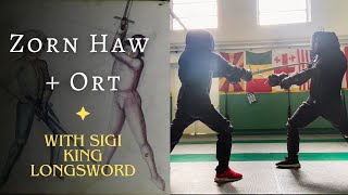 Zornhaw-ort with Sigi King Longsword - Scherma Medievale