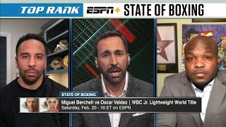The Ultimate Preview of Miguel Berchelt vs Oscar Valdez | STATE OF BOXING ON ESPN+