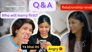 Q&A with elder sisters 👯‍♀️ | sabse phle kon …. |#shorts #vlog @sakshiuk04