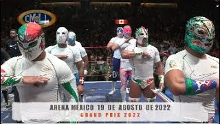 CMLL - TORNEO GRAND PRIX 2022  / ARENA MEXICO 19-08-22