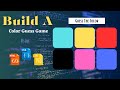 Build A Color Guessing Game Using HTML CSS JavaScript | Guess The Color Game Using JavaScript