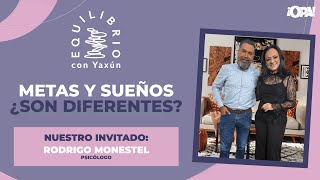 🟣 Metas y sueños. ¿Son diferentes? Con Rodrigo Monestel, psicólogo.