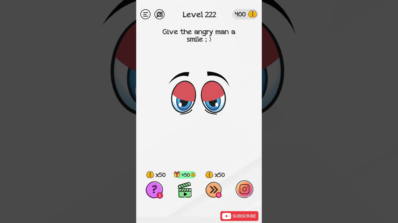 Braindom Brain Games Test Out Level 193 Sad Emojis Answer Game Solver
