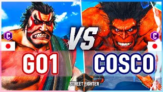 SF6 🔥 GO1 (E.Honda) vs Cosco (Blanka) 🔥 Street Fighter 6