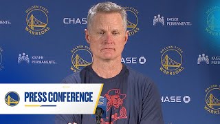 Steve Kerr Recaps Warriors Loss to Clippers | Dec. 27, 2024