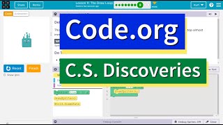 Code.org Lesson 11.7C The Draw Loop 2022 | Answer Tutorial | Debug Repeated Animation
