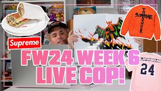 A HUGE Week! | Supreme FW24 Week 6 Live Cop