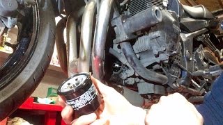 Suzuki GSF 650 Bandit Simple Engine Oil and Filter Change