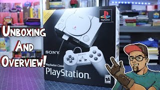 PlayStation Classic Unboxing \u0026 Overview! Is It Really Bad?