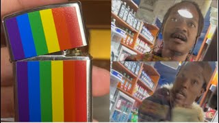 My customers WENT OFFF cause I sold them a  rainbow LIGHTER #chicago