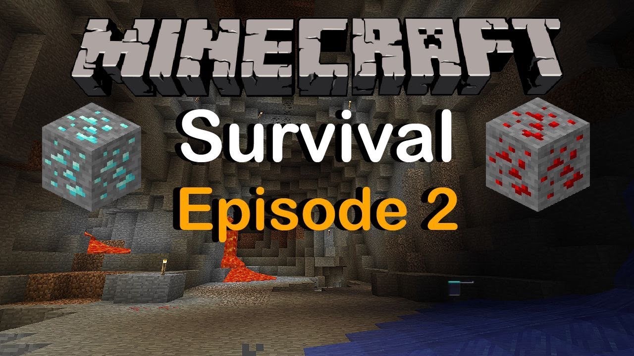 Minecraft Survival Episode 2 Mining Youtube