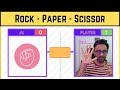 Rock Paper Scissor using Computer Vision | OpenCV Python