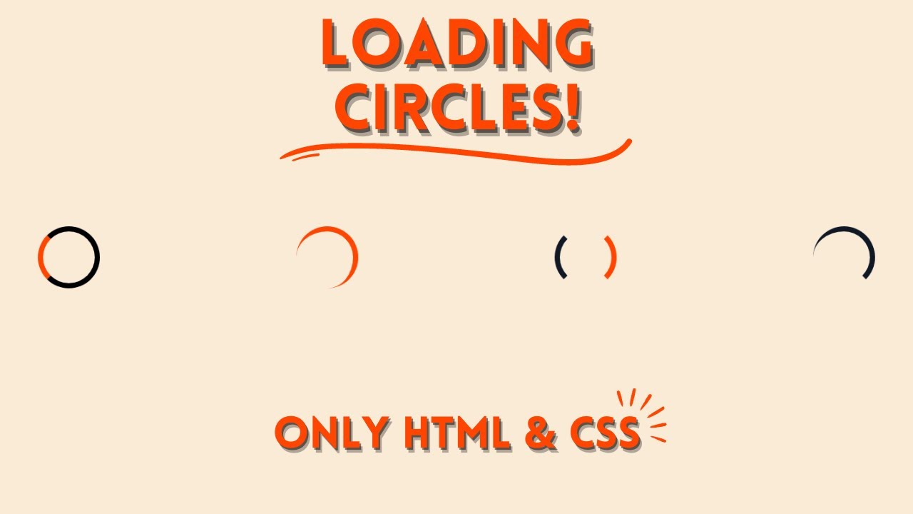 CSS Loading Animation 2022 - HTML & CSS TUTORIALS - YouTube