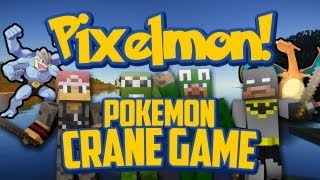 Pixelmon Mini-Game! Pokemon Crane Game! Victory! w/LittleLizardGaming, Ricardo \u0026 xRpMx13